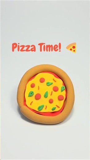 Tiny Clay Pizza! 🍕✨ DIY Yummy Kitchen