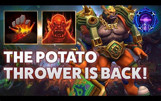 加尔鲁什: 来摔跤吧，我就是你霸霸 Garrosh Taunt - THE POTATO THROWER IS BACK! - Grandmaster
