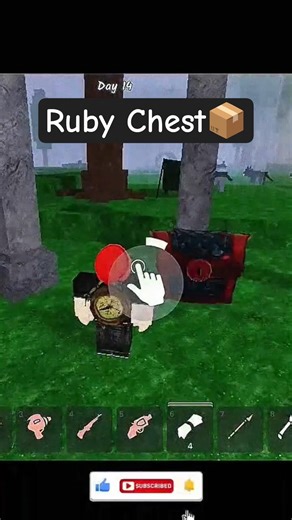 Hunting for the Ruby Chest in Roblox
