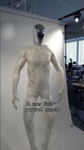 Protolone by Clone Robotics is a full-size hydraulic humanoid with#Biomimetics #RoboticsInnovation