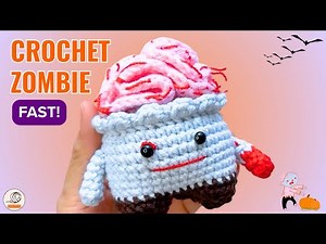 How to Crochet Zombie 👻 Easy Halloween Tutorial (Beginner Friendly)
