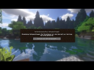 Minecraft Komme auf keinen Server mehr (100%Lösung) Anmeldeserver Wartung