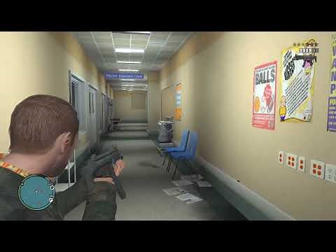 GTA 4 - Hospital Attack + Six Star Escape