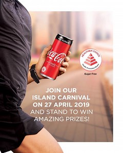 Fizz up every step with Coca-Cola No Sugar and the National Steps Challenge™, Season 4. Join our Island Carnival on the 27th of April and stand to win amazing prizes! Learn more at stepschallenge.sg today. #moveit150 #my10ktoday | Coca-Cola | Facebook