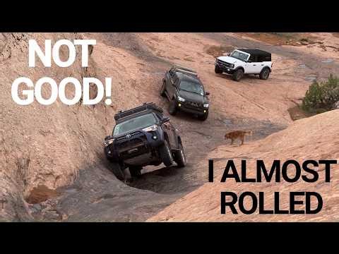 I almost rolled my 4RUNNER on HELL'S REVENGE!