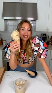 Make your ice cream dreams come true with this Graham Cracker Ice Cream from Skyler B. The Ninja™ CREAMi™ comes with a Creamerizer™ Paddle that finely shaves and mixes frozen ingredients into the creamiest custom treats. Recipe: https://bit.ly/2VoYPRy. | Ninja Kitchen