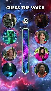 Guess Minecraft Movie Characters by Their Voice