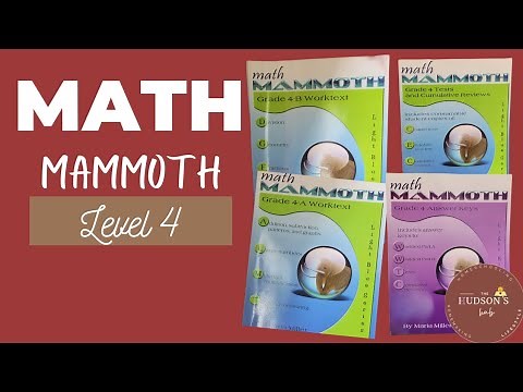 Math Mammoth Level 4 | Homeschool Math Curriculum Grade 4