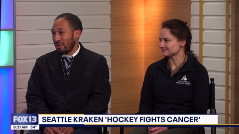 Seattle Kraken 'Hockey Fights Cancer'