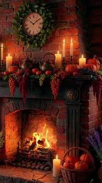Fall Ambience Music 🍂 | Cozy Autumn Atmosphere, Relaxing Music & Peaceful Moments