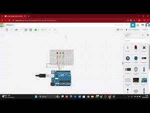 Membuat Lampu Lalu Lintas Menggunakan Arduino Uno R3 dengan Simulasi Di Tinkercad