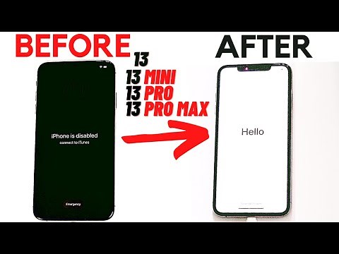 How to Reset/Restore iPhone 13/ Mini/Pro/Pro Max - Reset Forgot Passcode iPhone is Disabled Fix