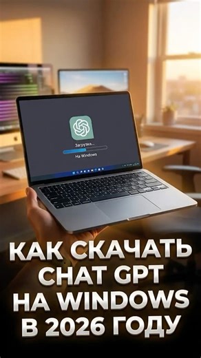 Как скачать ChatGPT на Windows в 2026 году