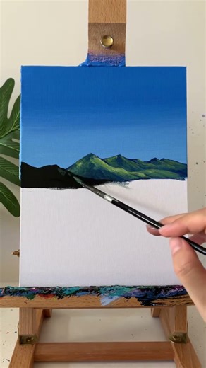 #art #painting #howtopaint #landscapepainting #acrylicpainting