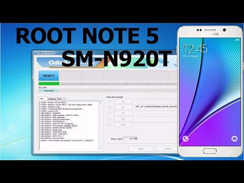 ROOT GALAXY NOTE 5 SM-N920T - AUTOROOT