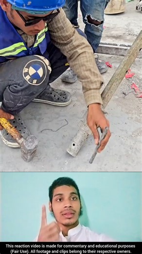 🔧 Smart Technique for Giving Support in Roof Bolt Fitting! #construction #civilengineering #shorts