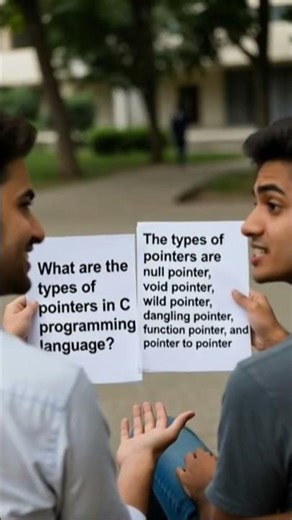 what are the types of pointer in C. WANT TO LEARN CODING JOIN WITH ME. #cprogram #cprograming