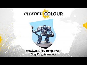 Community Requests: Grey Knights Armour