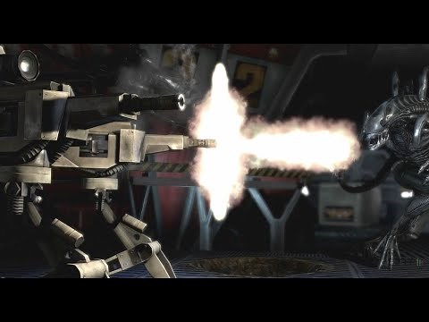 Aliens 2 le retour, scene coupèe 4 :Les tourelles automatiques