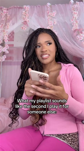 How my playlist sound when I play it for someone else #relatable #music