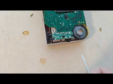 Original Gameboy DMG-01 faulty speaker fix (NO REPLACEMENT)