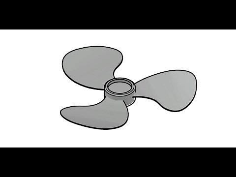 Making 3D Fan Blade in AutoCAD