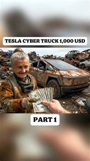 Restoring a Tesla Cyber Truck for $1,000