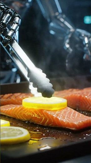 Future Robot Evolution Amazing AI Robot Scenes | Robot Chef Cooking Food | Robot Cooking 71 #VidoBot