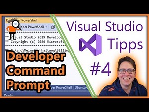 Developer Command Prompt - Visual Studio Tipp #4