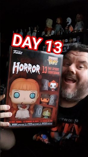 Funko Spooky Warner Bros Horror Pocket Pop Calendar Mystery Figure Unboxing - Day 13