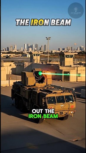 Israel’s Iron Beam: Laser Defense That Burns Missiles Mid-Air