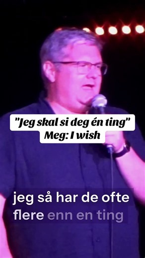 Hvis bare det var sant #standupcomedy #norway