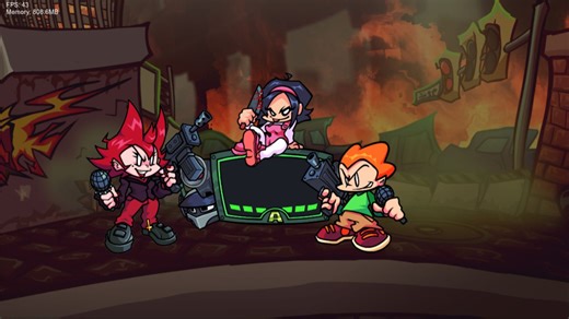 fnf:同人制作WeekEnd 2究极炫酷！