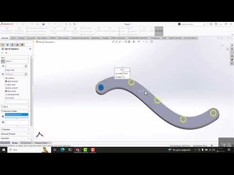 22 SolidWorks Feature Tools – Curve Driven Pattern