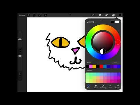 Cat drawing tutorial