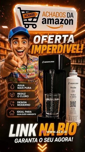 🔥 Esse Purificador de Água da Amazon Está VIRALIZANDO!