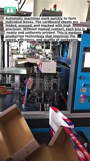 This is the process of making cardboard.