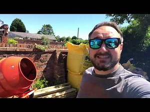 HOW TO BUILD A RAISED GARDEN SHED BASE | GARDEN SHED PROJECT | Part 1