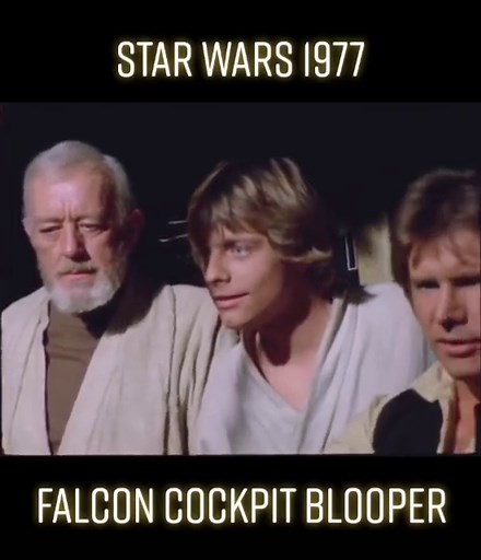 Exploring Star Wars 1977 Falcon Cockpit Bloopers