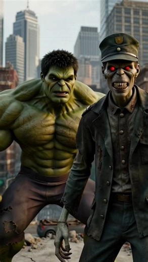 Hulk aur monster ki ladai #shorts #ytshorts #hulkverseai