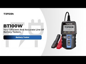 TOPDON BT100W | Battery Tester