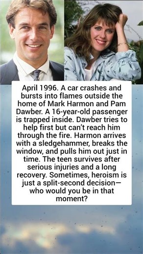 Mark Harmon Real life rescue #shots #news #documentary #story