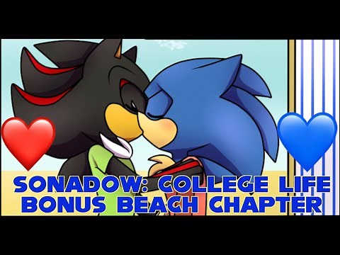 Sonadow College Life: beach epilogue comic dub 📚☀️