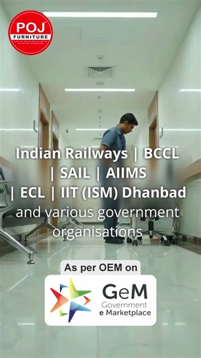 POJ Furniture OEM | Office & Institutional Government Furniture Supplier on GeM in 7 States Delivery