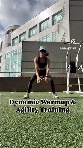 Agility Warmup drills! #agilitytraining #dynamicwarmup