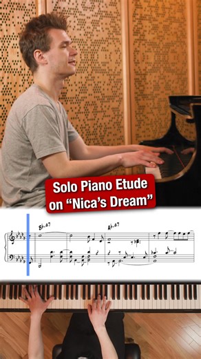 The new PDF resource “25 Solo Piano Etudes” by Holger Marjamaa contains solo improvisations through well-known jazz standards. For an instant download (which includes overhead videos) visit the link below and use code NICASDREAM for $5 off! 🎹 https://www.jazzlessonvideos.com/downloads | Jazz Lesson Videos