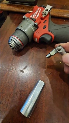 Milwaukee socket 1/4 inch to 3/8 inch hack!!!