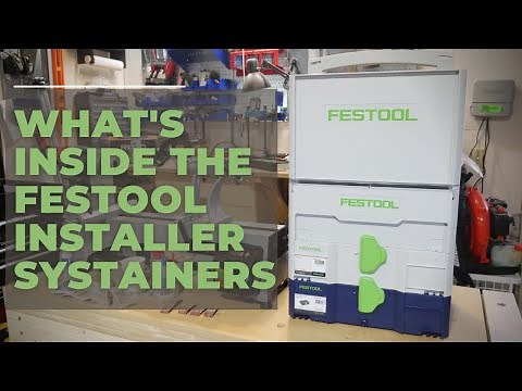FESTOOL Installer's Systainer Set // Unboxing and Overview