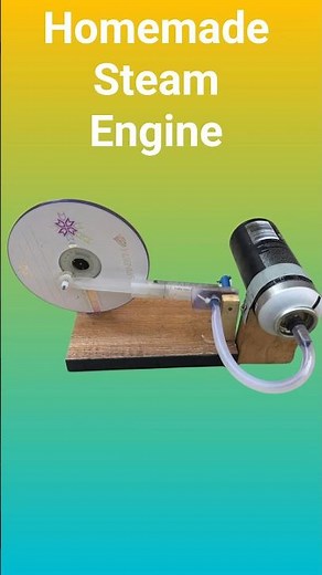 how to make steam engine | homemade air engine #airengine #steamengine #shorts