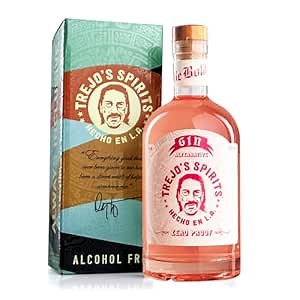 Trejo’s Spirits Non-Alcoholic Pink Gin Alternative | Zero-Proof, Gluten & Sugar Free, Plant Based, Keto-Friendly | 20 Calories per Serving | Best for Gin Lovers | Pack of 1 (750ml)